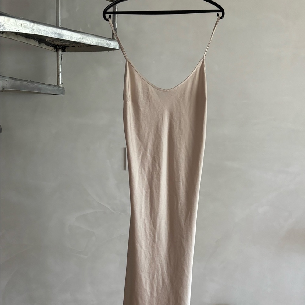 Jenni Kayne Cream Slip Dress